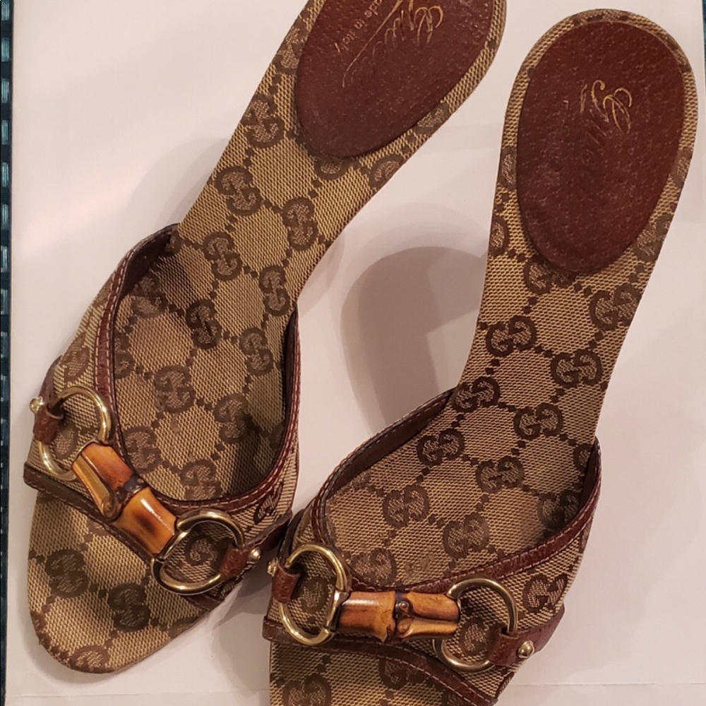 Gucci Woman Shoes Sandals With Heel size 6